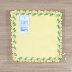 近沢レース レモネード イエロー タオルハンカチ