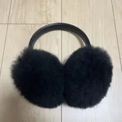 Asukuru⭐️新品・未使用❗️FOXEY ブラック イヤーマフ❗️ Asukuru様専用⭐️新品・未使用❗️FOXEY ブラック イヤーマフ