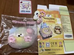 文清 萌え萌えビッグアイ シークレット スクイーズ 虹シャボンくま