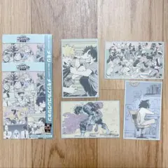 僕のヒーローアカデミア ヒロアカ原画展 メモリアルコレクション 4枚