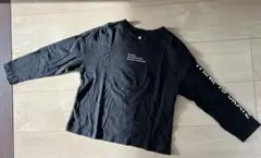 GU長袖カットソー120 黒 Tシャツ
