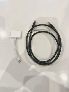 【Apple純正】HDMI変換アダプター＋HDMIケーブル セット