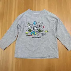 【中古】モンベル　長袖Tシャツ　110