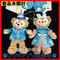 新品未開封 ディズニーシー 25周年 ダッフィー シェリーメイ ぬいぐるみバッジ
