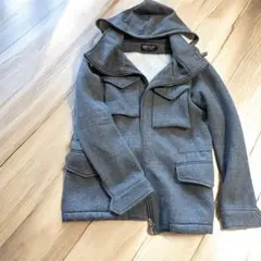 BEAMS HEART グレー ダッフルコート
