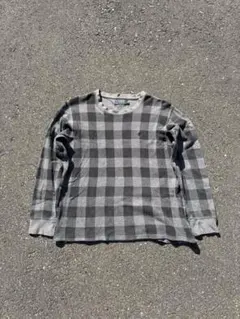 00s polo ralph lauren チェック サーマル