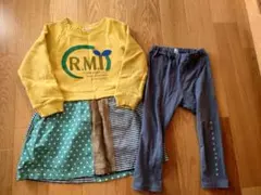 ラグマート2点セット 100cm ワンピース レギンス