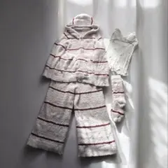 ジェラートピケ　ルームウェア　もこもこ　4点セット