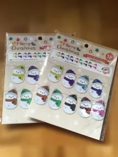 ペーパーガーランドキット セット スノーマン Snow Man セリア