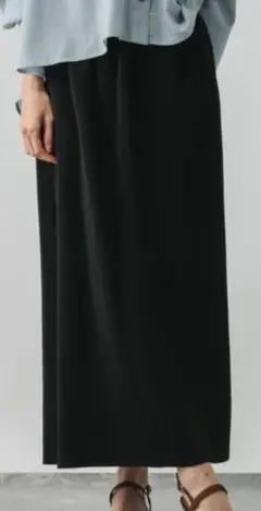 グローバルワークセルフカットプリーツナロースカートショート丈