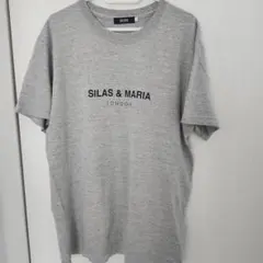 SILAS & MARIA ロゴTシャツ グレー L