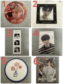 ゼベワン　zb1 ソンハンビン　グッズ　1点80円　封入　特典　まとめ売り