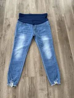 SHEIN マタニティ　デニムスキニーパンツ
