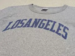 美品 Champion チャンピオン カレッジ染込みTシャツ アメリカ製米国古着