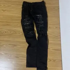 Roen スカル ラインストーン スキニーデニム 30 - メルカリ