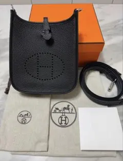 HERMES エヴリンTPM トリヨン ブラック ノワール Z刻印 - メルカリ