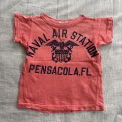 デニムアンドダンガリー ピンク半袖Ｔシャツ　90のサムネイル