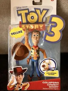 【TOY STORY】ウッディー　フィギュア　デラックス コラプシングウッディ