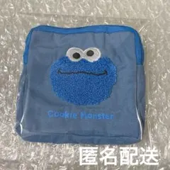 セサミストリート もこもこポーチ2 クッキーモンスター