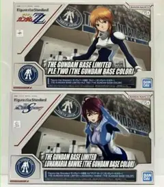 【未開封・新品】FRS ガンダムベース限定 プルツー＆ルナマリア 2種セット 新商品紹介】「Figure-rise Standard ガンダムベース限定 プルツー