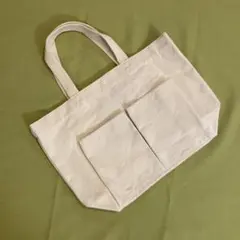 無印良品　キャンバス トートバッグ 生成り 無地のサムネイル
