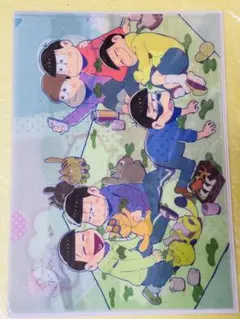 おそ松さん　クリアファイル　垣田由紀子 PASH！2016年3月号別冊第2付録