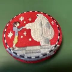 ディズニー刺繍缶バッジ ベイマックス