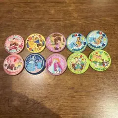 ディズニー刺繍缶バッチ10個セット