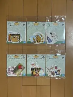くまのプーさん 一番くじ　J賞 ステッカー6個セット