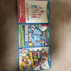 Wii U ゲーム 3本セット