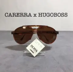 【E】カレラ サングラス HUGOBOSS コラボ ほぼ未使用のサムネイル