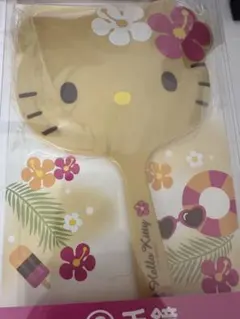 ハローキティ 手鏡 日焼けキティ