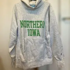 MEXICO製 刺繍タグ XLチャンピオンRWパーカ NORTHERN IOWA
