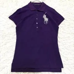 Vivianne Tam スパンコールトップス チュール パープル 半袖 2 - メルカリ