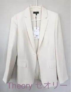 [新品]Theory セオリー 35%オフ テーラースーツジャケット クリーム色