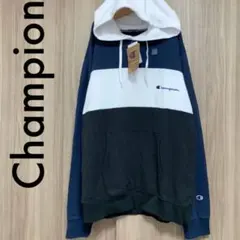 タグ付き新品未使用 Champion 切り替え プルオーバーパーカー スポーツ