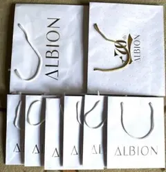 ALBION ショップ袋 8枚セットのサムネイル