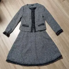 GIRL ツイードワンピーススーツ　Mサイズ