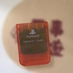 PlayStation メモリーカード オレンジのサムネイル
