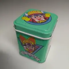 Dr.スランプ アラレちゃん 森永チョコチップ 缶ケース - メルカリ