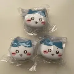 ちいかわ　おかおミニシリコンポーチ　ハチワレ　3個
