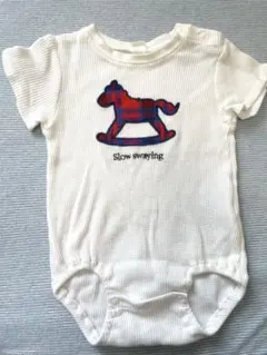 コトリ 半袖ロンパース 馬 70