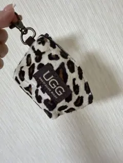UGG australian made レオパード柄 ミニポーチ キーホルダー