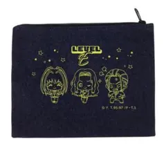 レベルE デニムポーチ　COCOLLABO