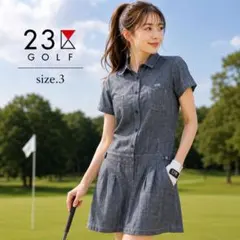美品　23区　GOLF ゴルフウェア ワンピースのサムネイル