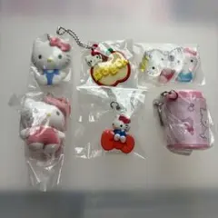 ハローキティ マスコット キーホルダー 6点セット 【新品未開封