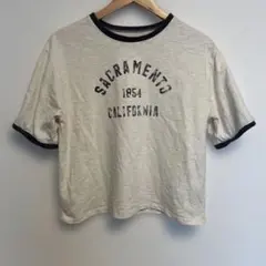 SACRAMENTO CALIFORNIA ロゴ リンガーTシャツ