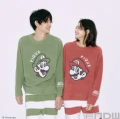 GELATO PIQUE スーパーマリオ ルームウェア レッド