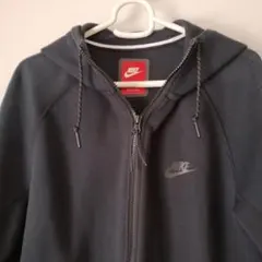 Nike　テックフリースフルジップパーカー　ブラック　Ｌ
