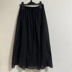 ☆ルノンキュール ロングスカート ブラック☆